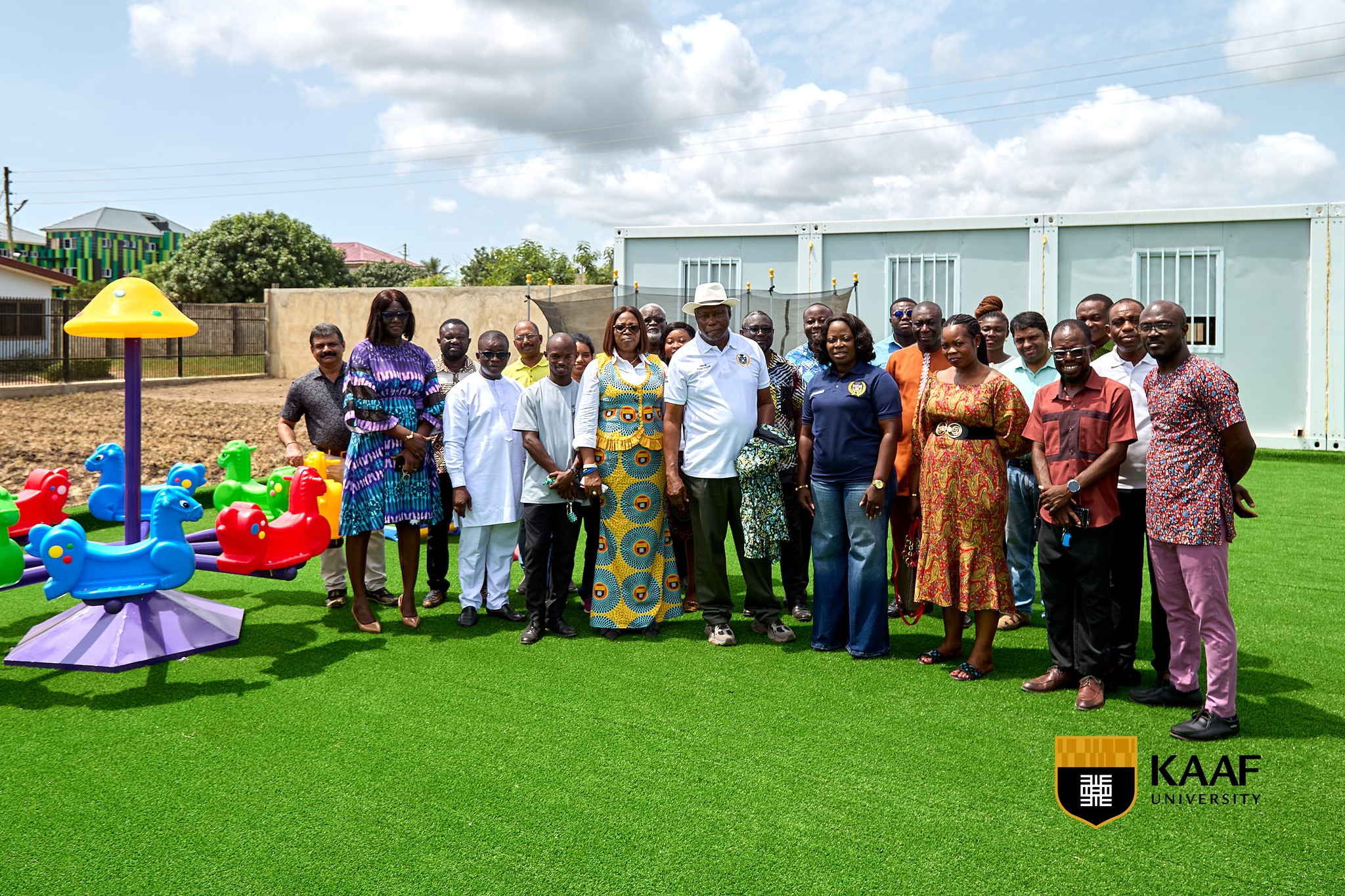 KAAF University Unveils New Campus Playground to Support Student-Parents