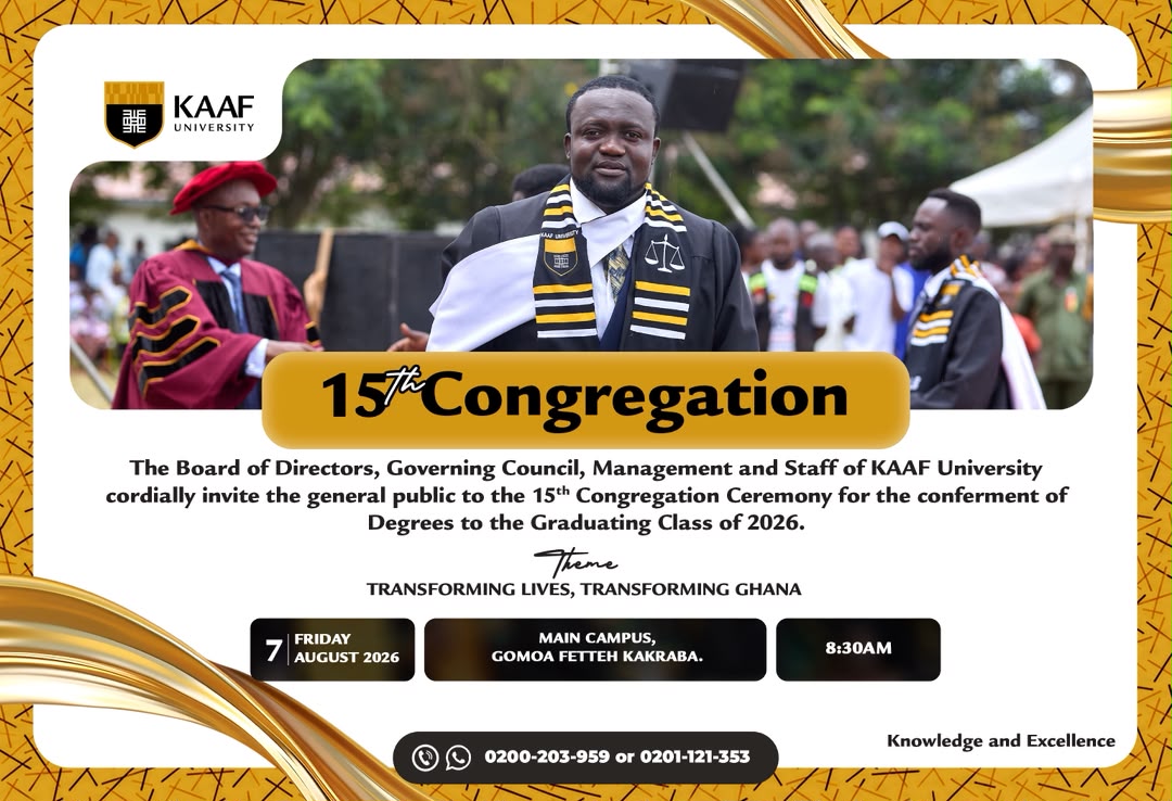 KAAF University – 15th Congregation Ceremony